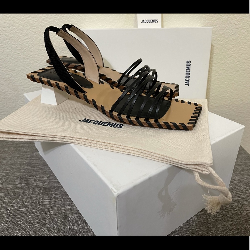 Jacquemus Les Sandales Valerie leather sandals